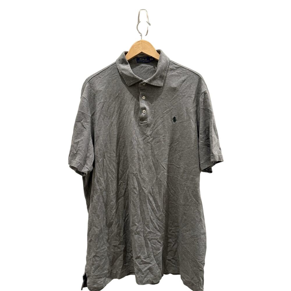 Men's Ralph Lauren s/s Polo Shirt XXL Gray